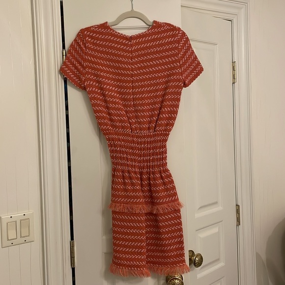 Maje Coral Knit Tweed Jacquard Mini Dress - Picture 6 of 6